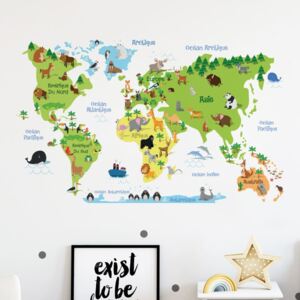 Childrens World Map falmatrica - Ambiance