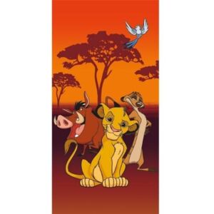 Oroszlánkirály törölköző (Simba, Timon és Pumba)