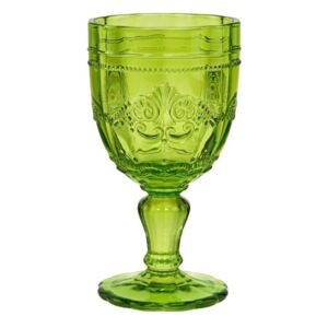 VICTORIAN talpas pohár, zöld 230 ml