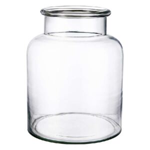 KLARA üveg váza 15cm átlátszó