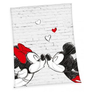 Minnie és Mickey egér extra puha pléd