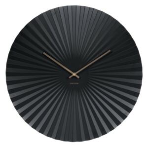 Sensu fekete óra, ø 50 cm - Karlsson