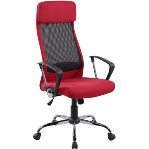 Irodai szék RC103 62x63x116cm Piros + fekete