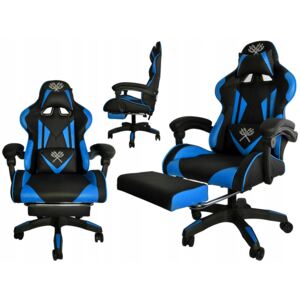ISO Játék szék fekete - kék, 8979