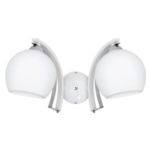 Luminex Fali lámpa TORA WHITE 2xE27/60W/230V LU3042