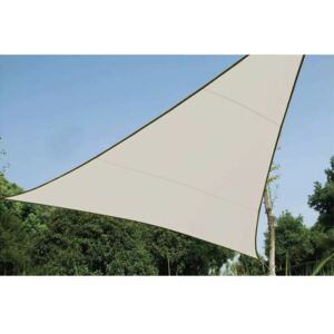 Perel GSS3360 krémszínű háromszög alakú napvitorla 3,6 m