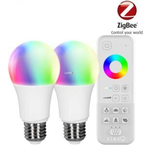 Müller Licht tint 2x 9,5W E27 806lm 2700-6500K +RGB LED + távirányító 404013