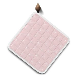 Domarex CookFun konyhai edényalátét, rózsaszín, 20 x 20 cm