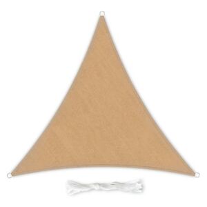 Blumfeldt Háromszög alakú napellenző, 3 × 3 × 3 m, poliészter, légáteresztő