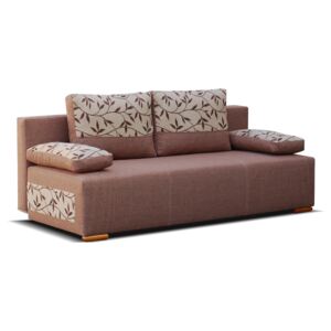Háromszemélyes kanapé Ninfa (világosbarna)