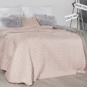Ágytakaró rózsaszín 200x220