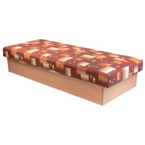 Egyszemélyes ágy (dívány) 80 cm Edo 12 (rugós matraccal)