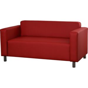 Kétszemélyes kanapé Ülőke Hugo 2R (piros)