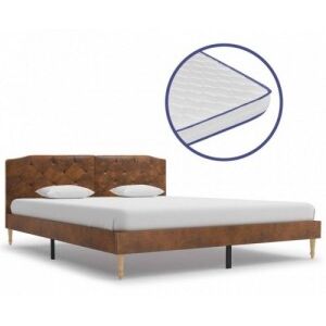 Művelúr ágy memóriahabos matraccal 160 x 200 cm