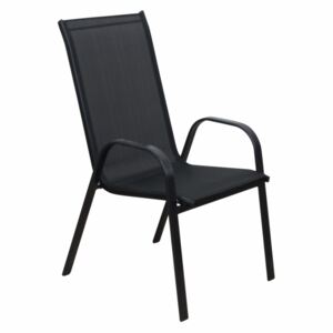 Kerti szék Tempo Kondela Morel (fekete)