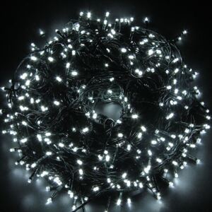 LED-es fényfüzér 22,5m (1000 LED), hideg fehér