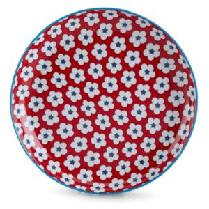 Desszertes tányér 18,5 cm Cutton Bud, piros - Maxwell & Williams