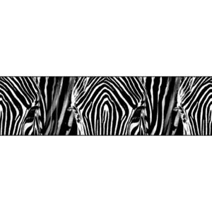 Zebra - öntapadós bordűr tapéta