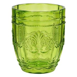 VICTORIAN vizes pohár, zöld