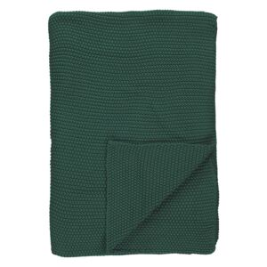 Nordic knit pléd, zöld