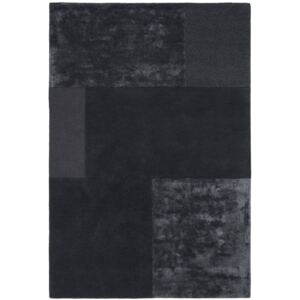 Tate Tonal Textures antracitszürke szőnyeg, 200 x 290 cm - Asiatic Carpets