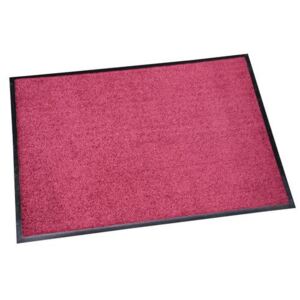 KÜltéri lábtörlő szőnyeg lejtős éllel, 240 x 150 cm, vörös