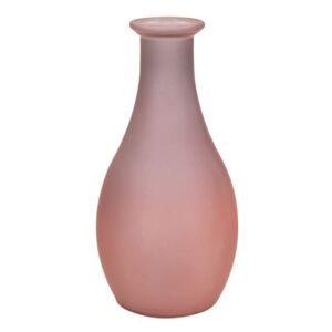 TROY rózsaszín üveg váza