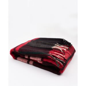 Luxus pléd új-zélandi gyapjúból, piros 140x200 cm