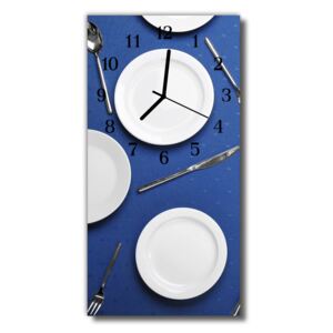 Négyszögletes üvegóra Blue Plate Kitchen Kitchen 30x60 cm