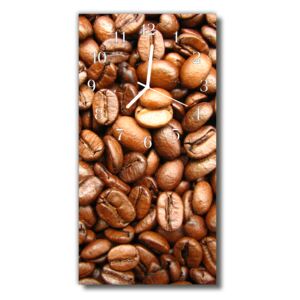 Függőleges üvegóra Konyhai kávébab barna 30x60 cm