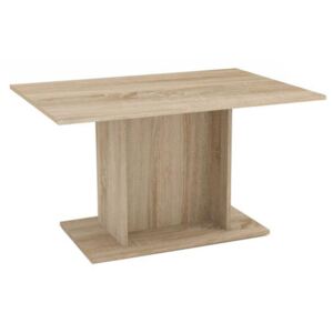 Étkezőasztal, tölgy sonoma, 120x74 cm, MODERN
