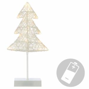 Karácsonyi világító fa 40cm/20x LED - meleg fehér