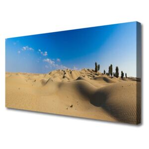 Vászonkép falra Fekvő sivatagi homok 120x60 cm