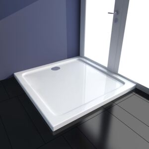 VidaXL fehér ABS zuhanytálca 90 x 90 cm