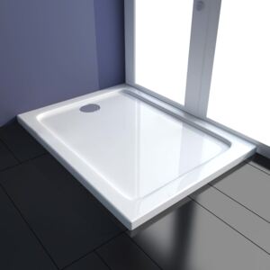 VidaXL fehér ABS zuhanytálca 80 x 100 cm