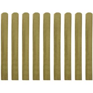 10 db FSC impregnált fa kerítésléc 100 cm