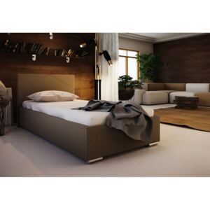 NASTY5 egyszemélyes kárpitozott ágy+ágyrács+matrrac,90x200