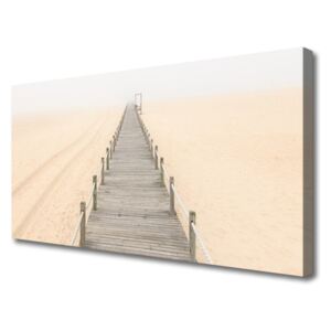 Vászonfotó Sand Bridge architektúra 120x60 cm