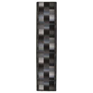 VidaXL fekete futószőnyeg gélaljzattal 67 x 300 cm