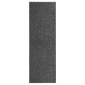 VidaXL fekete kimosható lábtörlő 60 x 180 cm