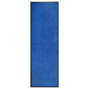 VidaXL kék kimosható lábtörlő 60 x 180 cm