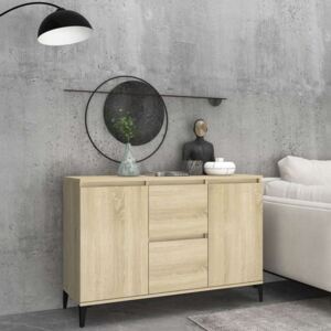 VidaXL sonoma-tölgyszínű forgácslap tálalószekrény 104 x 35 x 70 cm