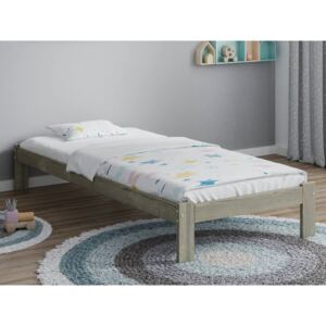 AMI bútorok Anzu VitBed ágy 90x200cm szarvasgombás tölgy