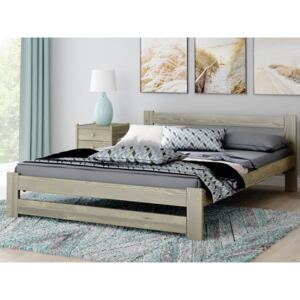 AMI bútorok Eureka VitBed ágy 120x200cm szarvasgombás tölgy