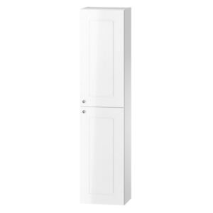 JULIA W30SL fürdőszoba szekrény, 30x160x32, magasfényű fehér