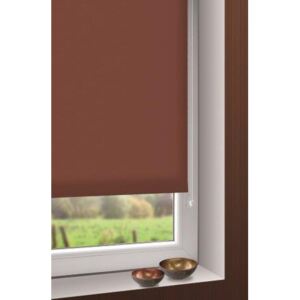 GARDINIA Vászon roló, csokoládébarna, ablakra: 42,5x150 cm