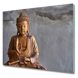 Üveg vágódeszka fa buddha 60x52 cm