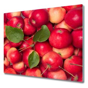 Üveg vágódeszka piros alma 60x52 cm