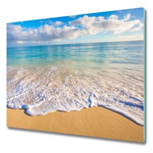 Üveg vágódeszka Hawaii beach 60x52 cm