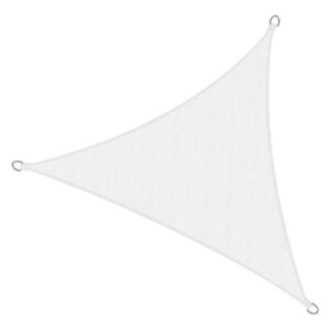 Sol Royal háromszög alakú napvitorla, 3x3x3 m,HDPE szövet, fehér